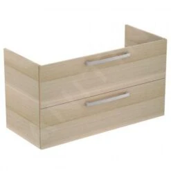 Ideal Standard Tempo - Wastafelonderkast 1000x440x550 Mm, 2 Laden, Zand Eiken E1105OS