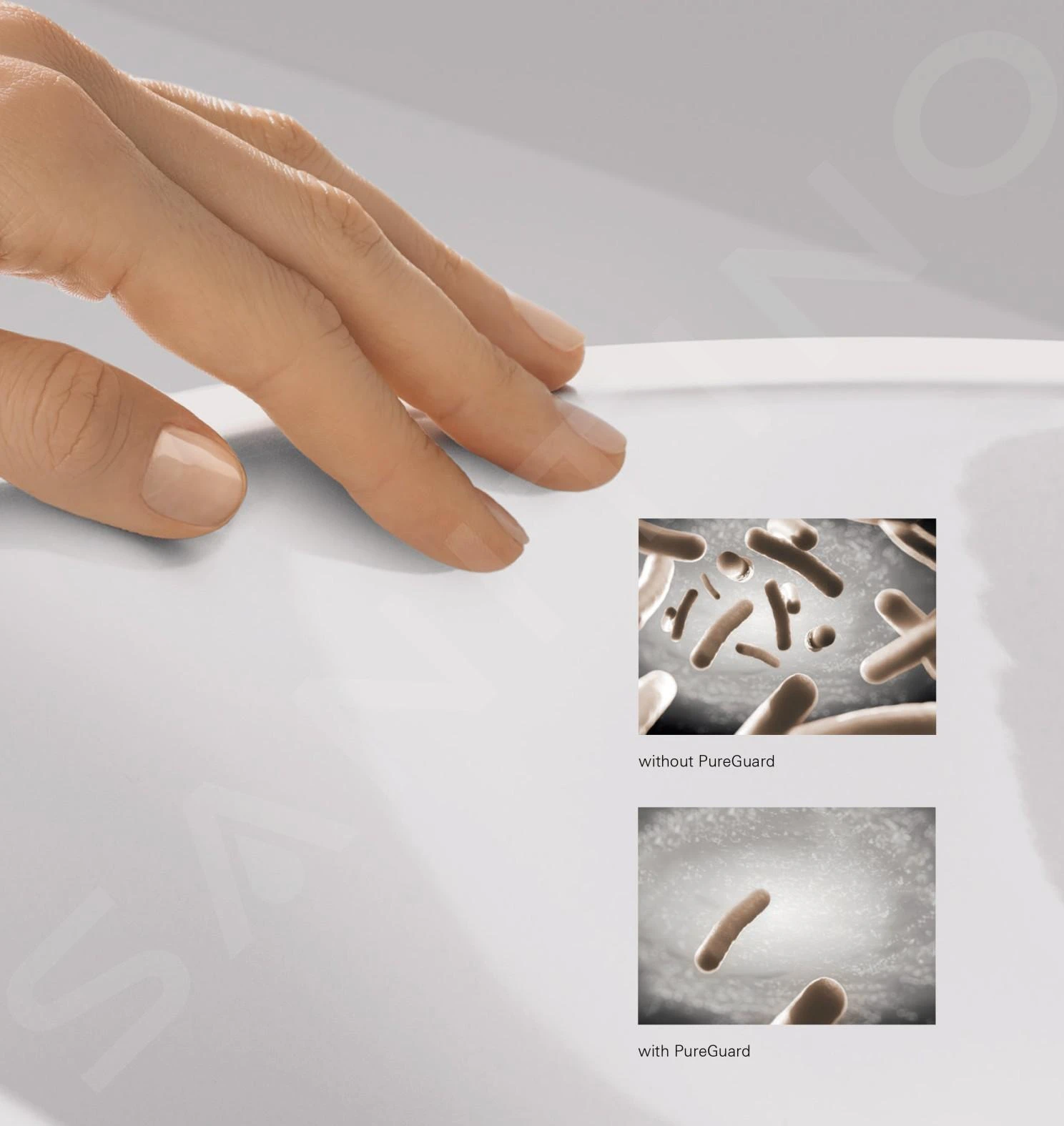 Grohe Essence - Staande Toiletpot, Rimless, PureGuard, Alpine Wit 3957200H 5 Grohe Essence - Staande Toiletpot, Rimless, PureGuard, Alpine Wit 3957200H - Afbeelding 5