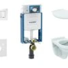 Geberit Kombifix - Set Voorwandinstallatie, Closet Alpha Met WC-zitting, Bedieningspaneel Sigma30, Wit/chroom 110.302.00.5 NR5