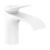 Hansgrohe Vivenis - Wastafelkraan 80, Incl. Afvoergarnituur, EcoSmart, Mat Wit 75010700