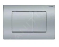 Geberit Delta30 - Bedieningsplaat, Mat Chroom 115.137.46.1