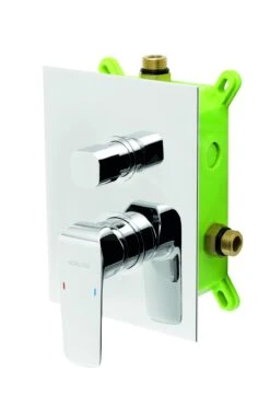 Novaservis Nobless Tina - Inbouwkraan Voor 2 Functies Met Binnenwerk, Chroom BOX38051R,0