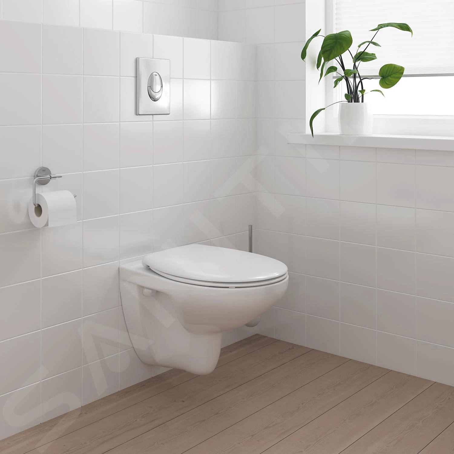 Grohe Solido - Toiletset Met Inbouwtoilet, Hangtoilet En Wc Bril Bau Ceramic, Softclose, Bedieningspaneel Skate Air, Chroom/wit 39888000 12 Grohe Solido - Toiletset Met Inbouwtoilet, Hangtoilet En Wc Bril Bau Ceramic, Softclose, Bedieningspaneel Skate Air, Chroom/wit 39888000 - Afbeelding 12