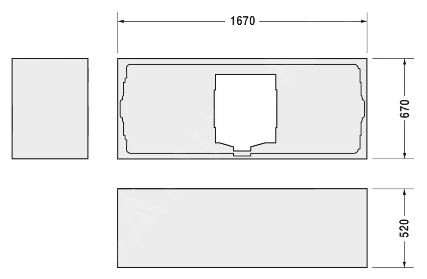 Duravit Toebehoren - Badondersteuning Voor D-Code Bad, 1700x700 Mm 790471000000000 2 Duravit Toebehoren - Badondersteuning Voor D-Code Bad, 1700x700 Mm 790471000000000 - Afbeelding 2
