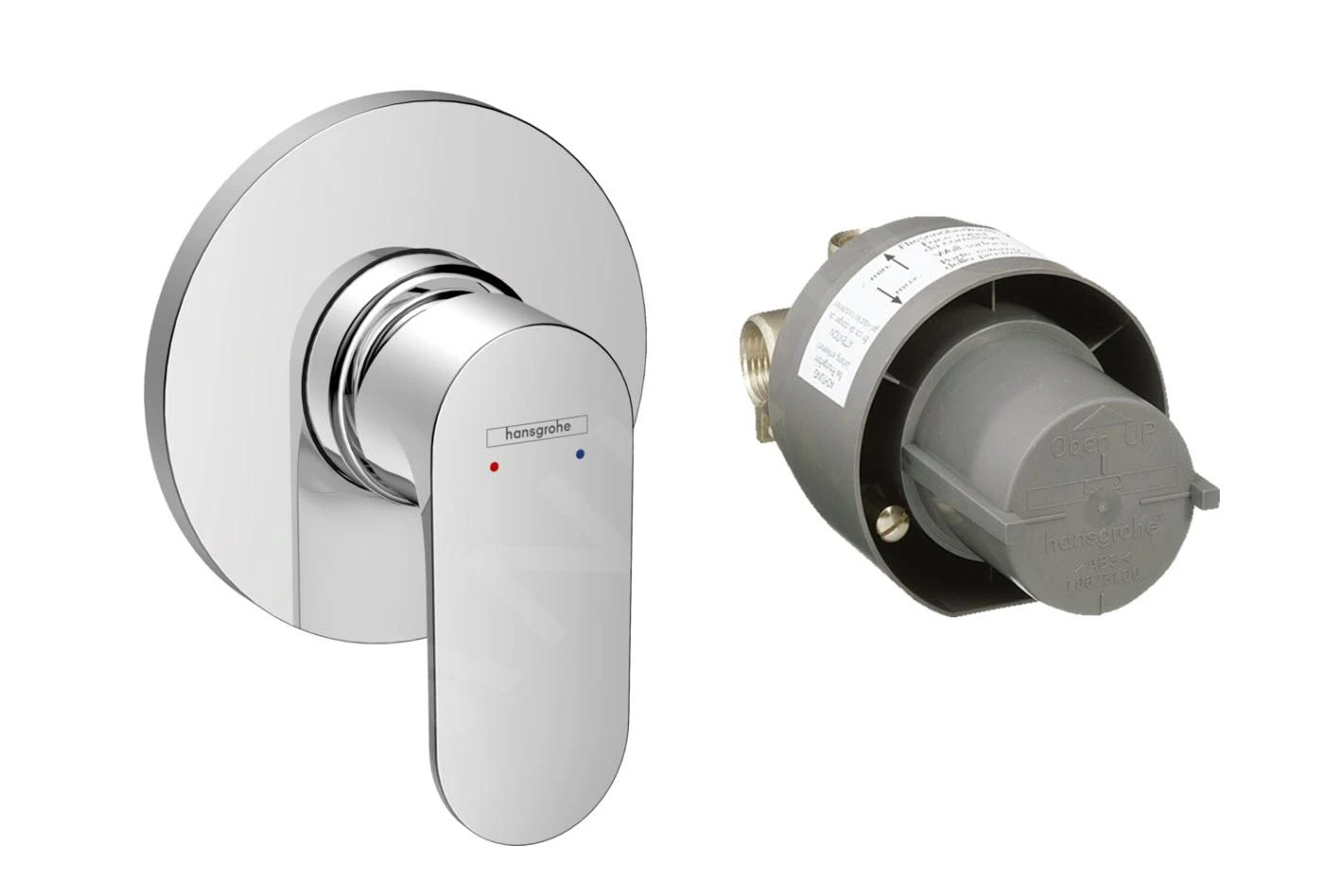 Hansgrohe Rebris S - Inbouw Douchekraan, Met Inbouwdeel, Chroom 72648000 3 Hansgrohe Rebris S - Inbouw Douchekraan, Met Inbouwdeel, Chroom 72648000 - Afbeelding 3